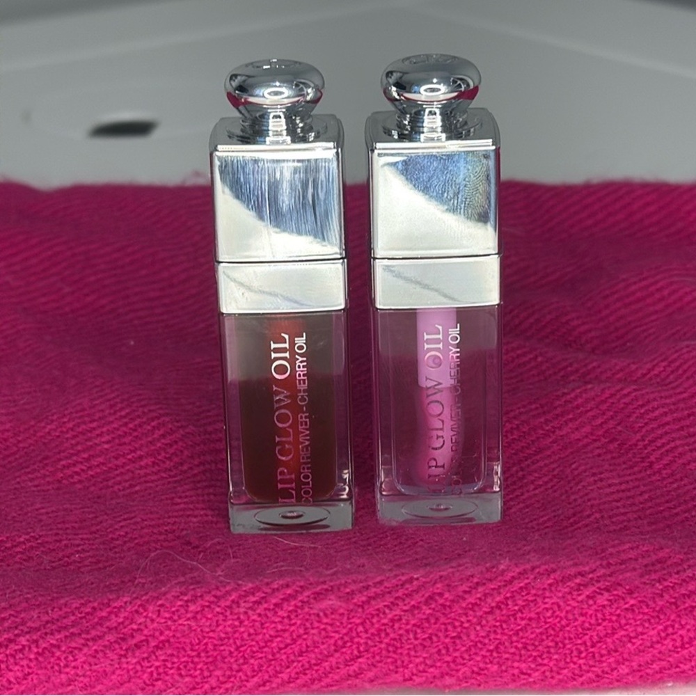 Dior Addict Lip Glow Oil Duo - Berry & Pink